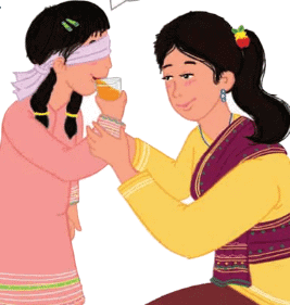 Short Answer Questions: Seeing without Seeing | English for Class 2 (Mridang)