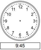 Time Class 1 Worksheet Maths Chapter 6