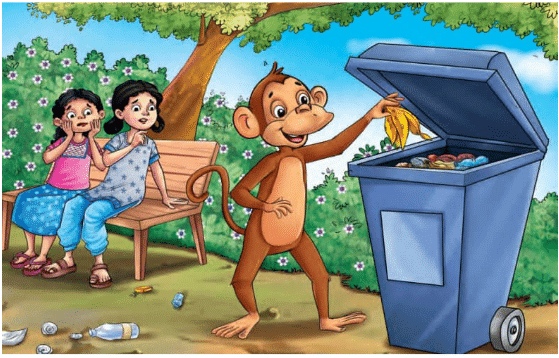 Short Answer Questions: The Smart Monkey | English for Class 2 (Mridang)