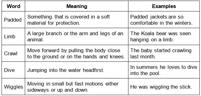 How Creatures Move Summary Class 3 English Unit 1
