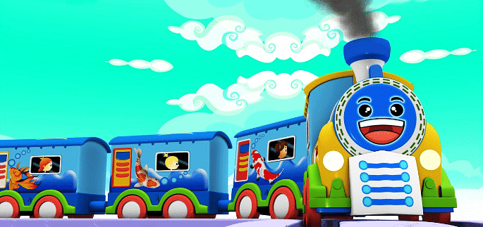 Trains - 1 Class 3 Worksheet English Unit 6