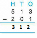 Class 3 Maths - Subtraction - CBSE Worksheets Solutions