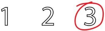 Numbers from One to Nine - 1 Class 1 Worksheet Maths