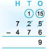 Class 3 Maths - Subtraction - Question Answers