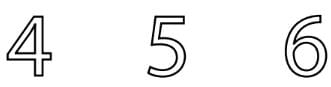Numbers from One to Nine - 1 Class 1 Worksheet Maths