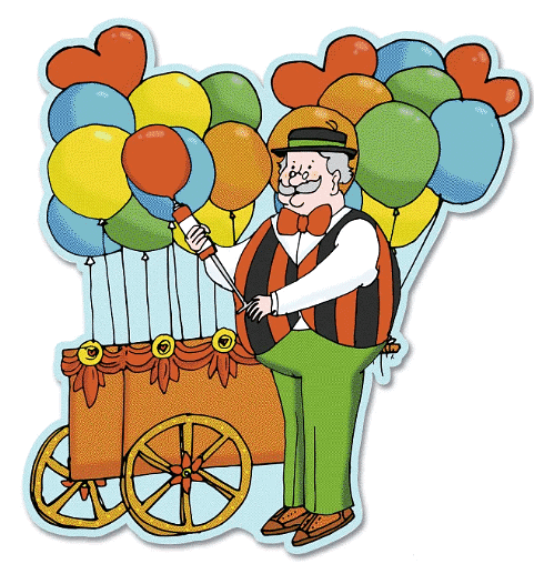 The Balloon Man - 1 Class 3 Worksheet English Unit 5