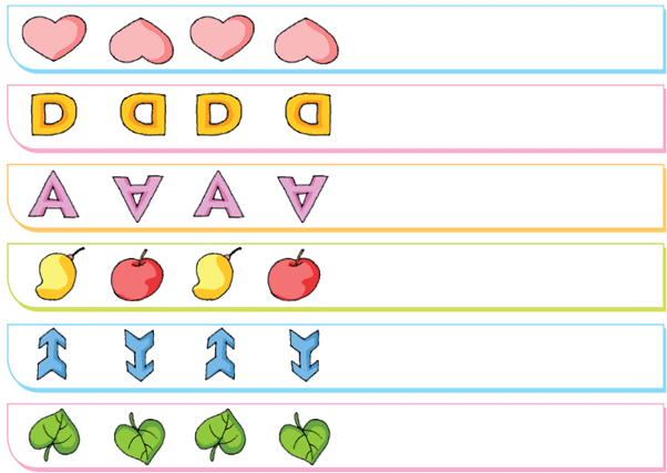 Patterns Class 1 Notes Maths Chapter 10