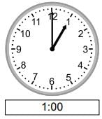Time Class 1 Worksheet Maths Chapter 6