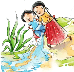 Worksheet: बरसात और मेंढक | Worksheets with solutions for Class 2