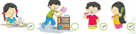 रीना का दिन NCERT Solutions | Hindi for Class 1 (सारंगी)