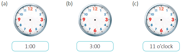 Time - 2 Class 1 Worksheet Maths Chapter 6