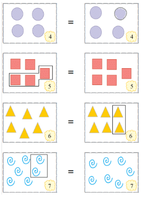 NCERT Solutions for Class 1 Maths Chapter 2 - Numbers from One to Nine