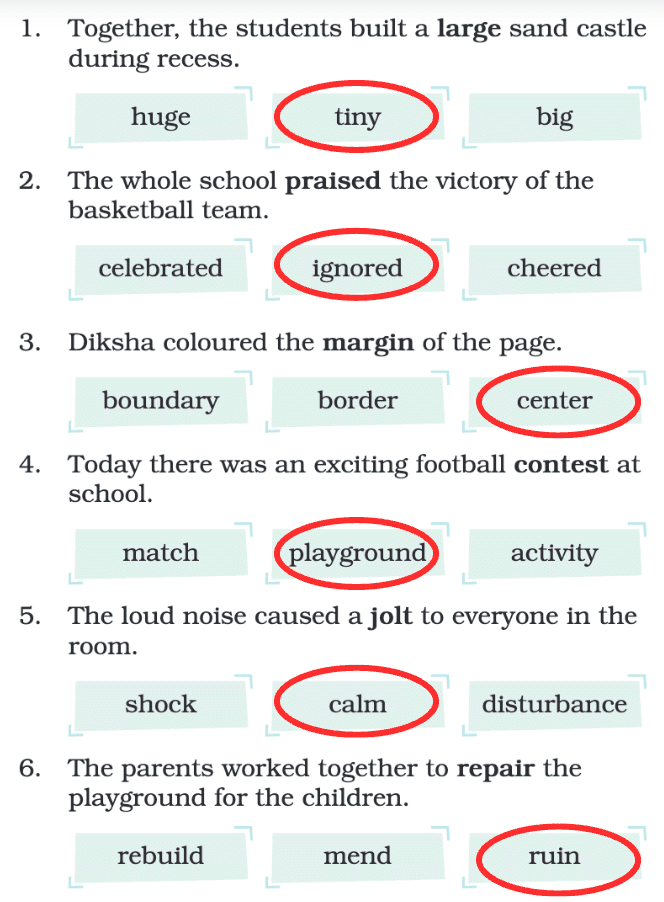 NCERT Solutions for Class 4 English Chapter 8 - The Lagori Champions