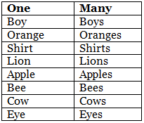 Singular & Plural | English Grammar for Junior Classes - Class 1
