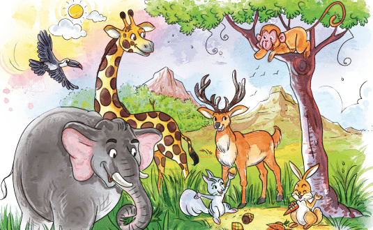 Class 4 English Summary Chapter 5 The Old Stag