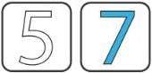 Numbers from One to Nine - 2 Class 1 Worksheet Maths