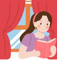 Kaveri reading book