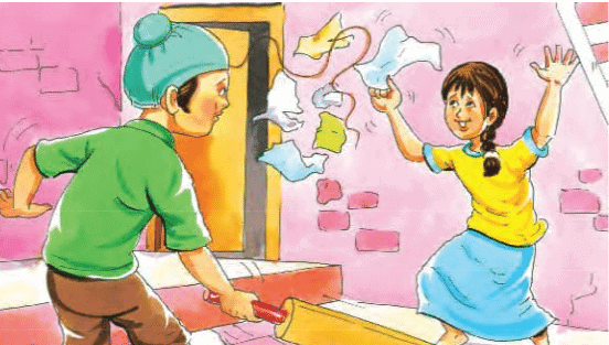 Short Answer Questions: Out! Out! | English for Class 2 (Mridang)