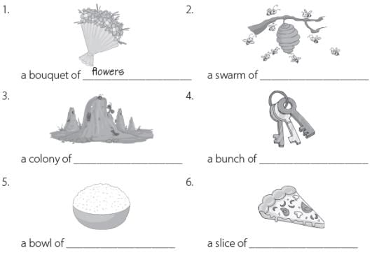 Worksheet 4 - Vocabulary | Worksheets with solutions for Class 3