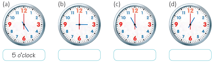 Time - 1 Class 1 Worksheet Maths Chapter 6