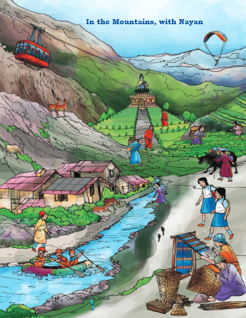 NCERT Solutions for Class 4 EVS Chapter 9 - Different Lands, Different Lives