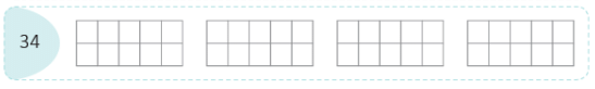 Numbers from 21 to 50 - 1 Class 1 Worksheet Maths