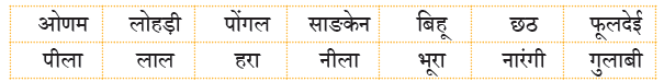 NCERT Solutions for Class 4 Hindi Chapter 8 - ओणम के रंग