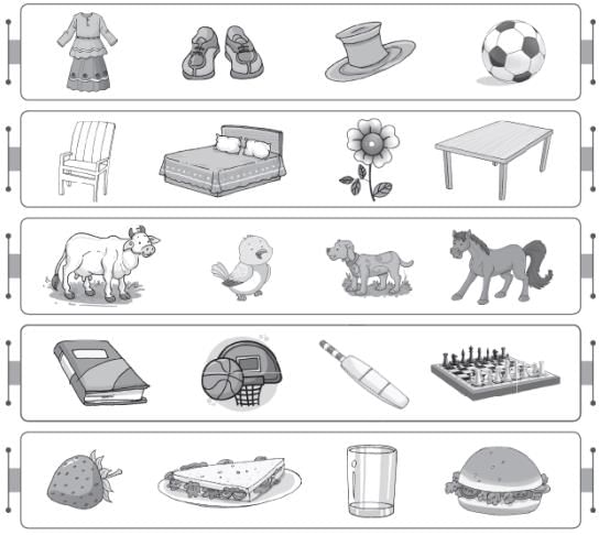 Worksheet 3 - Vocabulary | Worksheets with solutions for Class 3