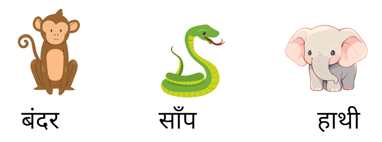 Worksheet Solutions: खतरे में साँप | Worksheets with solutions for Class 1