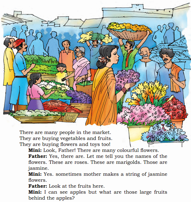 Fun with Pictures NCERT Solutions | English for Class 1 (Mridang)