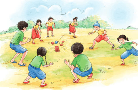 CBSE Worksheet Class 4 English Chapter 8 - The Lagori Champions Free Download