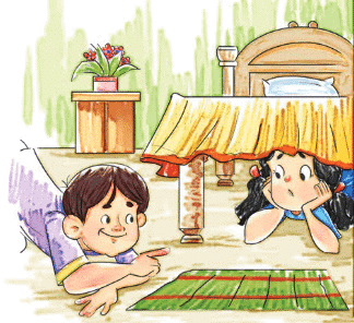 Worksheet: छुपन छुपाई | Worksheets with solutions for Class 2