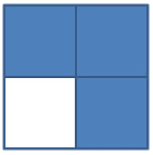 Worksheet: Halves And Quarters - 1 | Mathematics for Class 4: NCERT