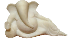 A statue made of marble