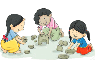 रीना का दिन NCERT Solutions | Hindi for Class 1 (सारंगी)