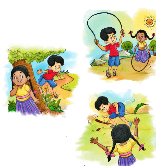 Worksheet: आउट | Worksheets with solutions for Class 2
