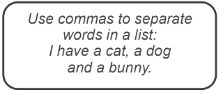 Worksheet: Punctuation - 2 | English Grammar for Junior Classes - Class 1
