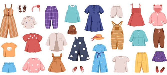 Clothes - 1 Class 3 Worksheet SST