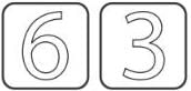 Numbers from One to Nine - 2 Class 1 Worksheet Maths