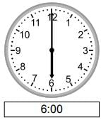 Time Class 1 Worksheet Maths Chapter 6