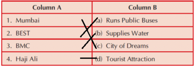 Mumbai - 1 Class 3 Worksheet SST