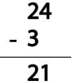 Worksheet Solution: Subtraction (Double Digit)