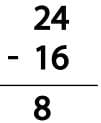Worksheet Solution: Subtraction (Double Digit)