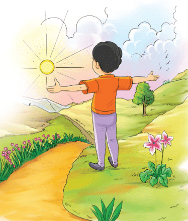 Summary: चार दिशाएँ | Hindi for Class 2 (सारंगी)