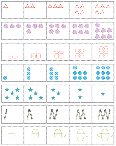 NCERT Solutions for Class 1 Maths Chapter - 10 Patterns