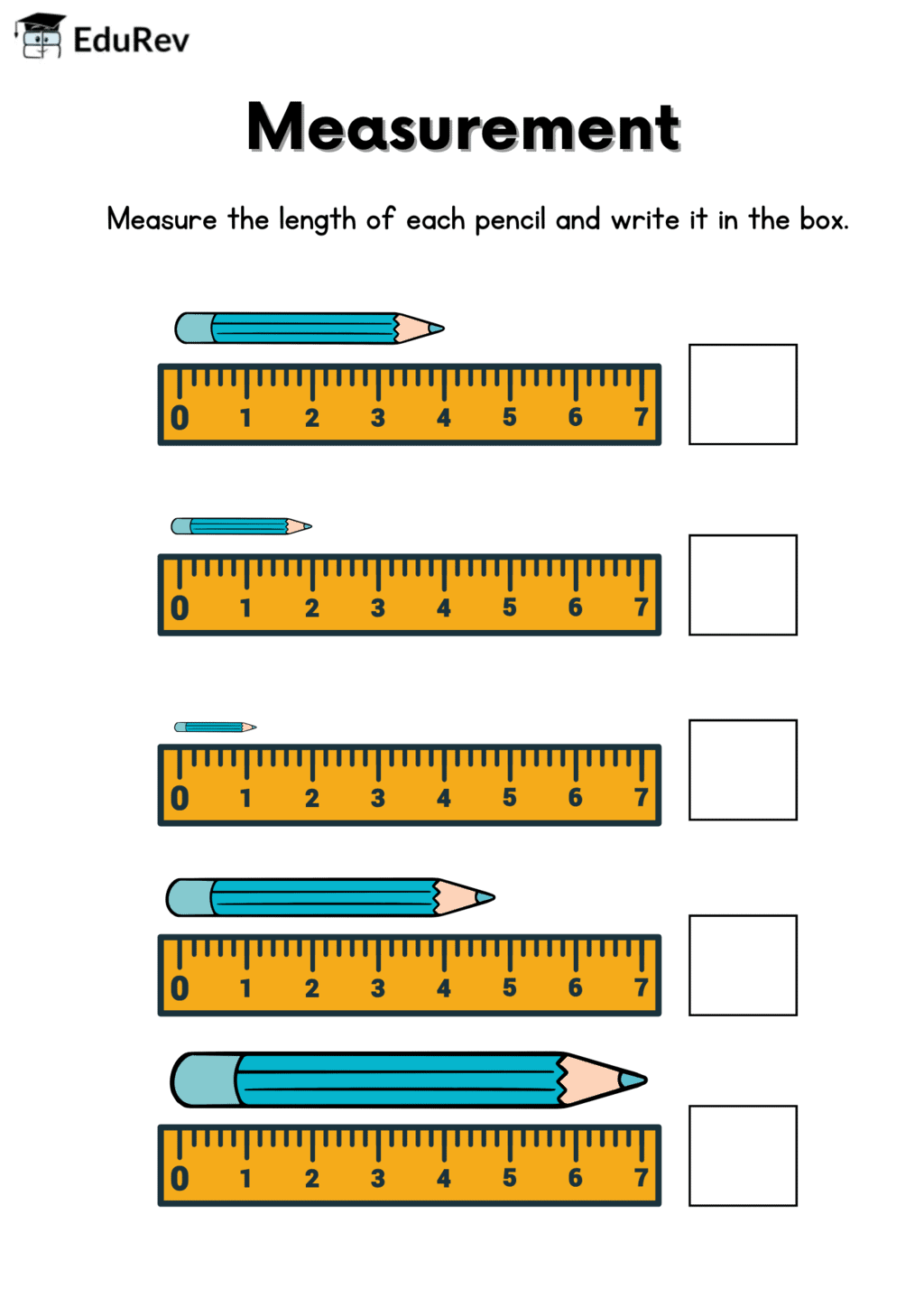 Worksheet: Measurement | Mathematics for JSS 1