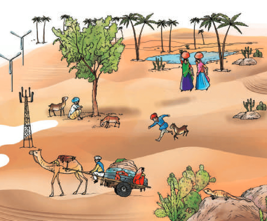 NCERT Solutions for Class 4 EVS Chapter 9 - Different Lands, Different Lives