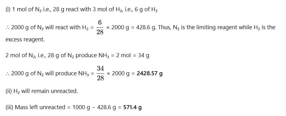 NCERT Solutions: Some Basic Concepts of Chemistry