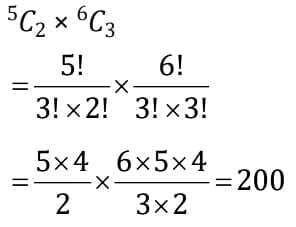MCQs`: Basic Concepts of Permutations and Combinations