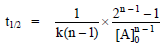 First & Second Order Reactions | Physical Chemistry